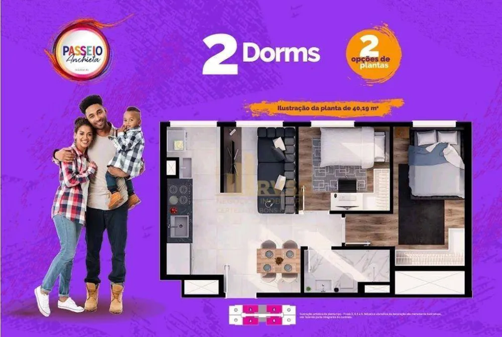 Apartamento, 2 quartos, 40 m² - Foto 6