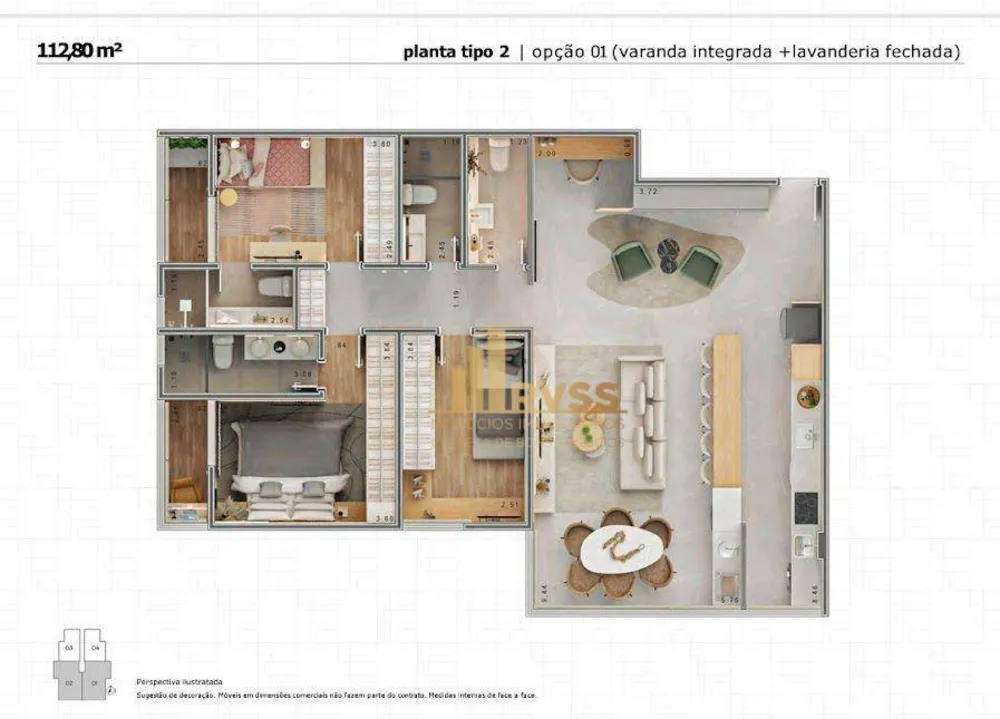 Apartamento, 3 quartos, 69 m² - Foto 30