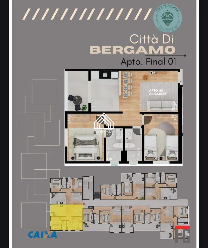 Apartamento, 2 quartos, 57 m² - Foto 10