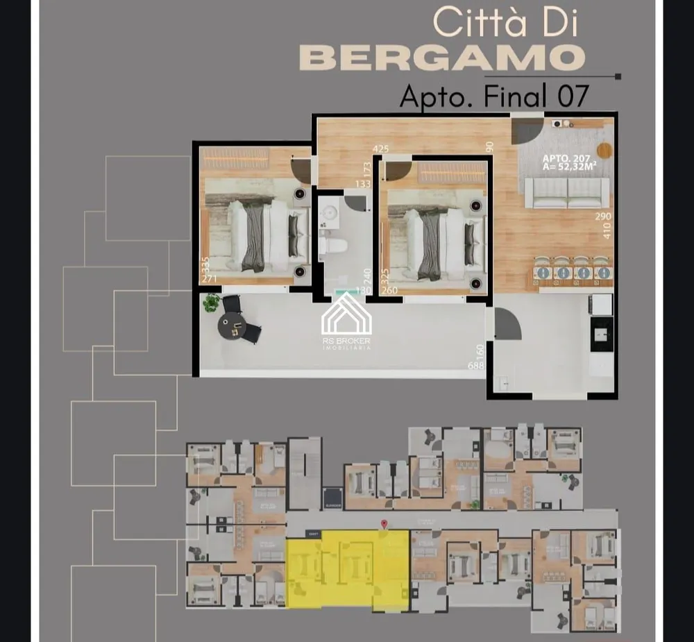 Apartamento, 2 quartos, 57 m² - Foto 5