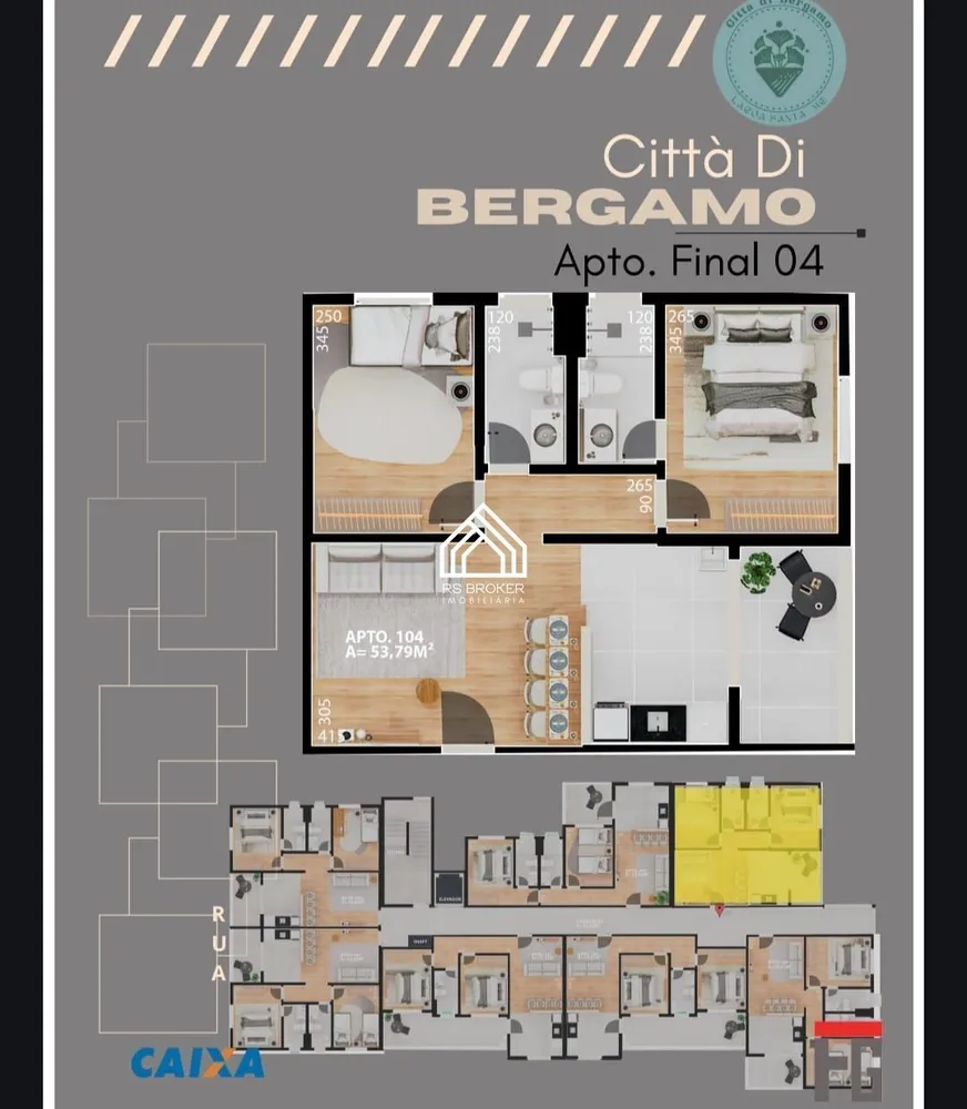Apartamento, 2 quartos, 57 m² - Foto 7