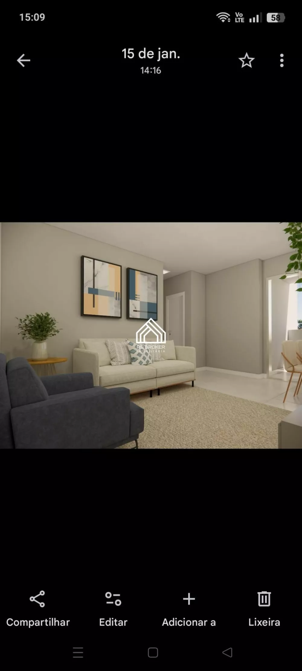 Apartamento, 2 quartos, 49 m² - Foto 1