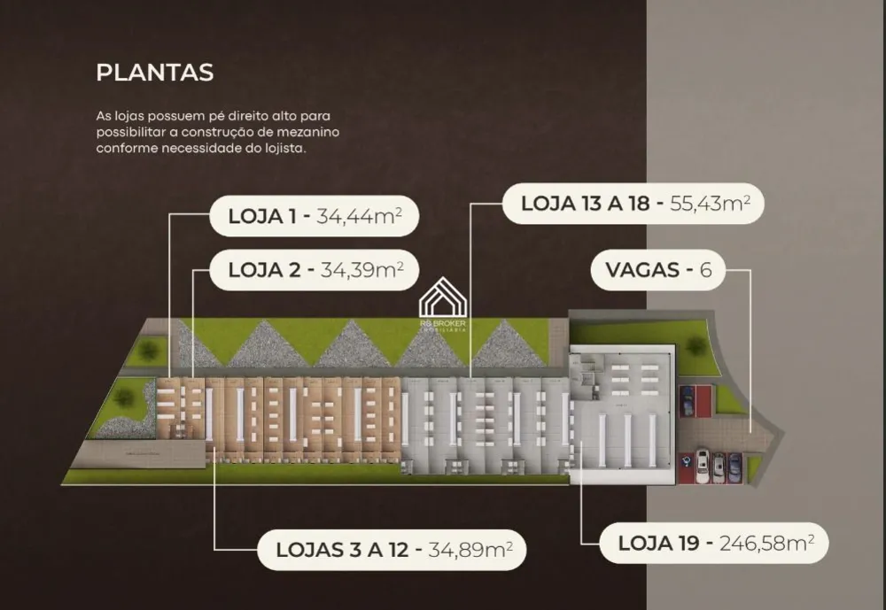 Loja-Salão, 34 m² - Foto 12