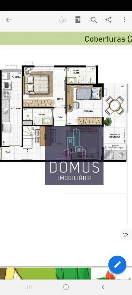 Cobertura, 2 quartos, 134 m² - Foto 19