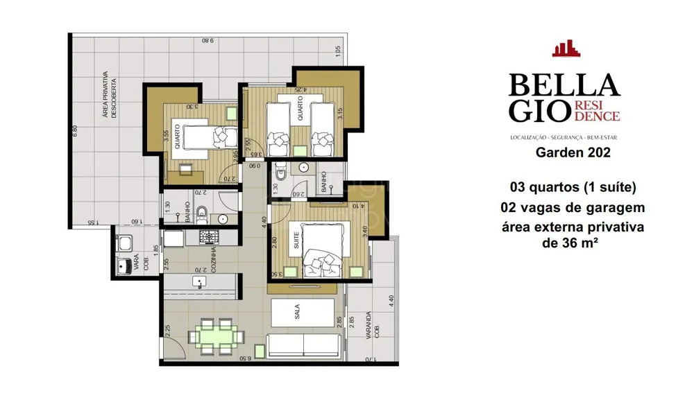 Apartamento, 3 quartos, 124 m² - Foto 13