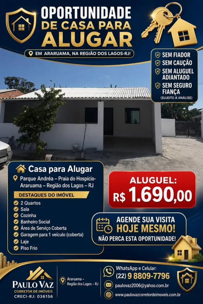 Casa, 2 quartos, 65 m² - Foto 1