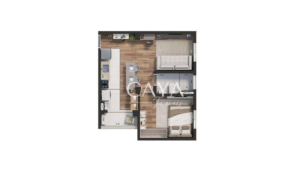 Apartamento, 2 quartos, 52 m² - Foto 23