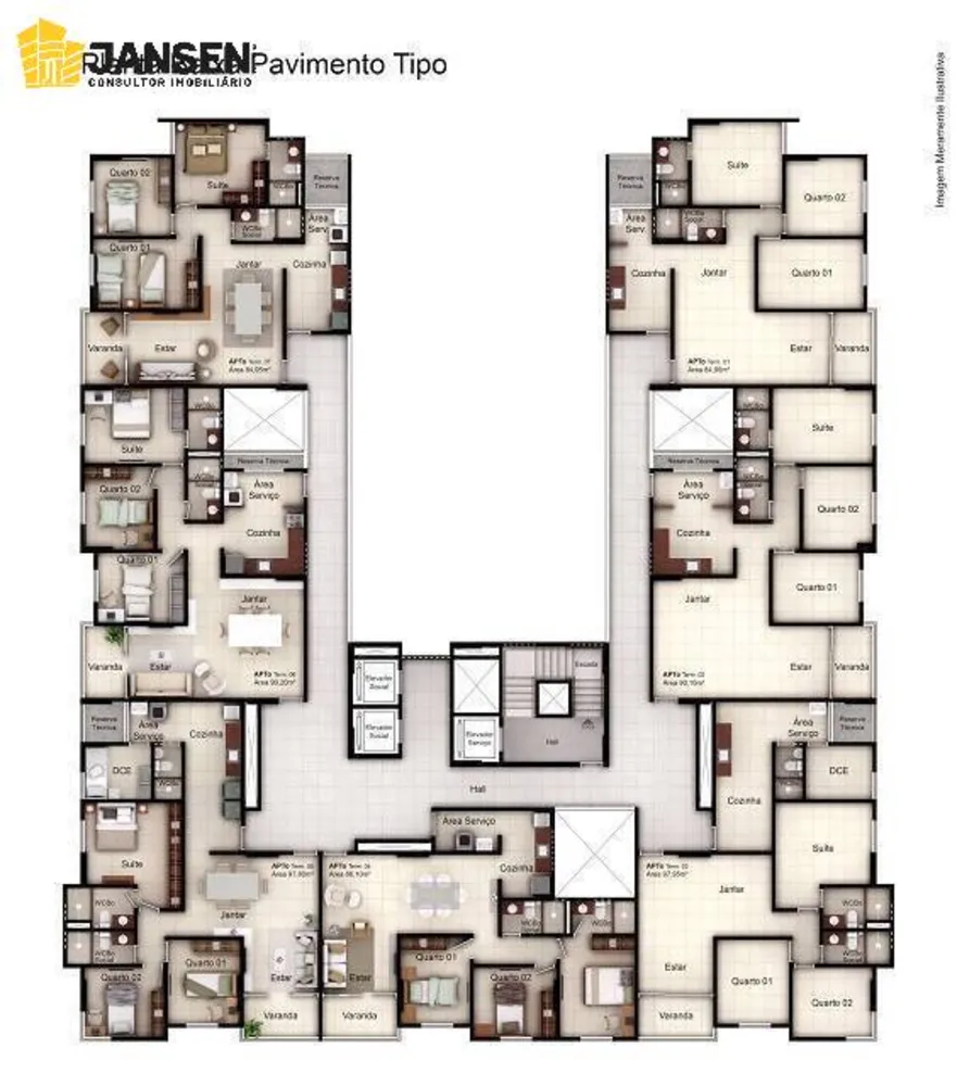 Apartamento, 3 quartos, 84 m² - Foto 5