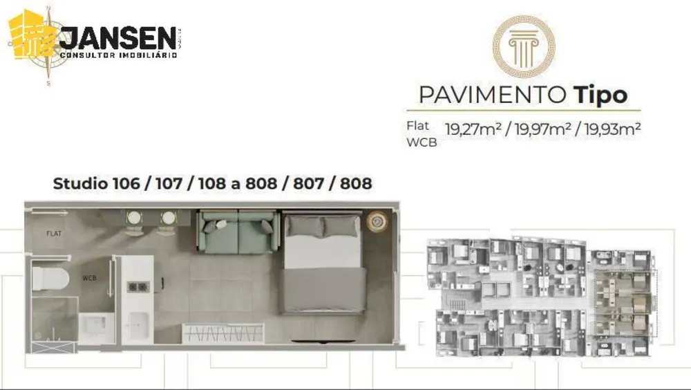 Apartamento, 1 quarto, 25 m² - Foto 5