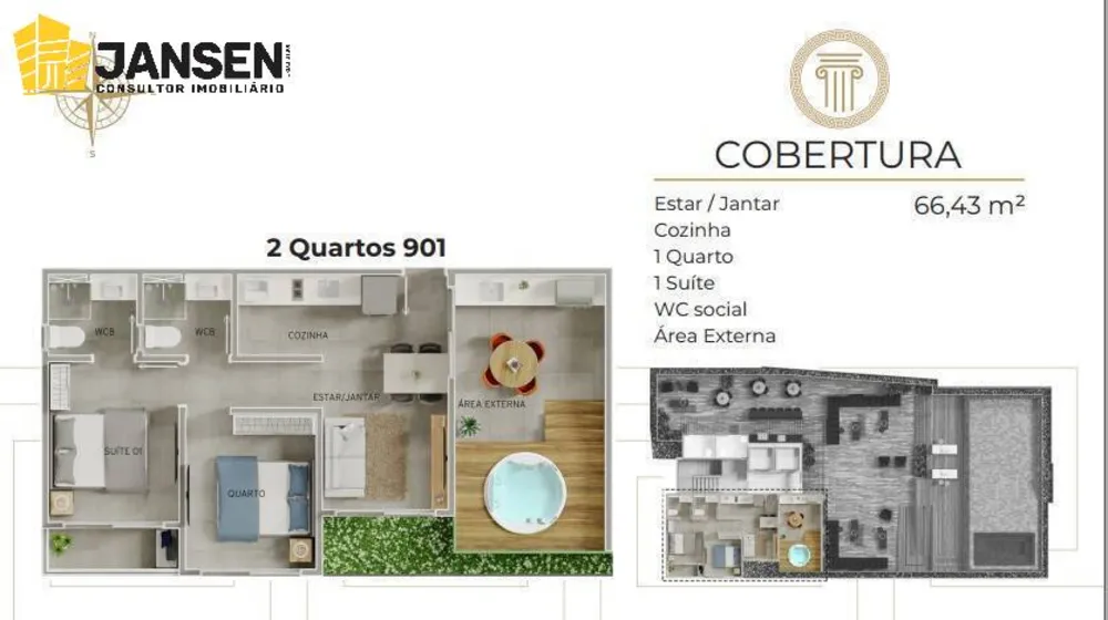 Apartamento, 1 quarto, 25 m² - Foto 8