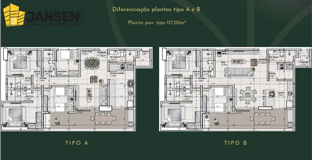 Apartamento, 3 quartos, 78 m² - Foto 3