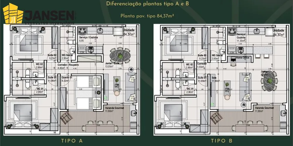 Apartamento, 3 quartos, 78 m² - Foto 5