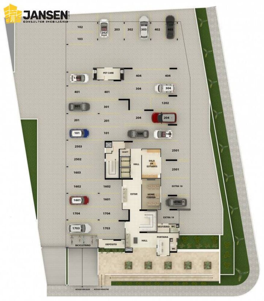 Apartamento à venda com 3 quartos, 248m² - Foto 3