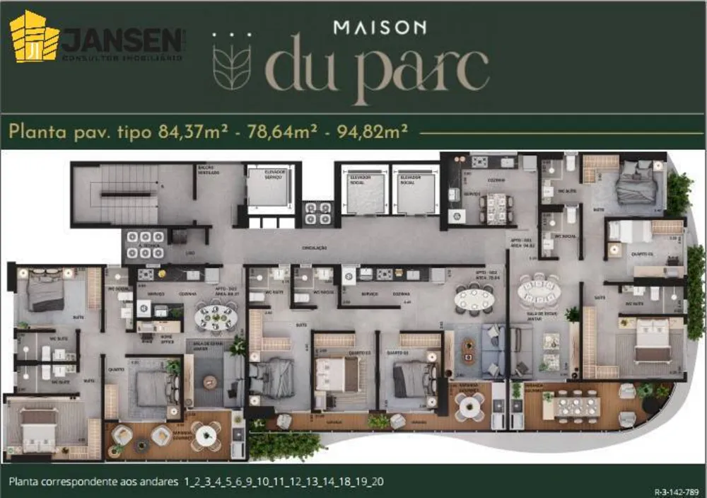 Apartamento, 3 quartos, 86 m² - Foto 2