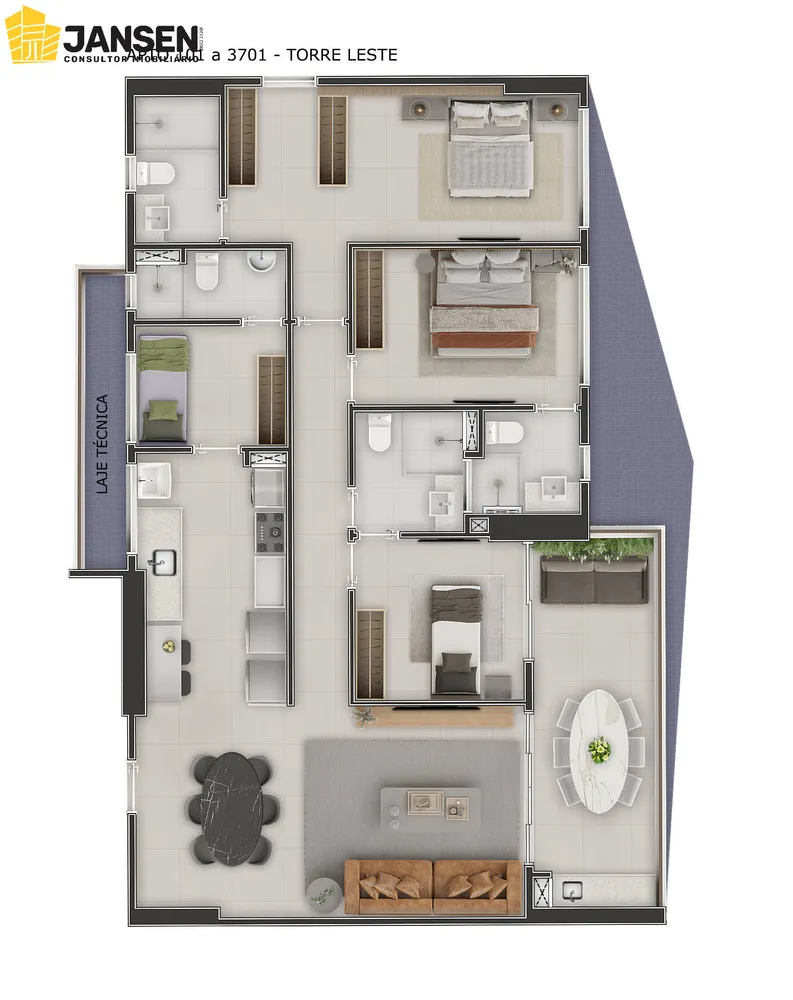 Apartamento, 3 quartos, 122 m² - Foto 16