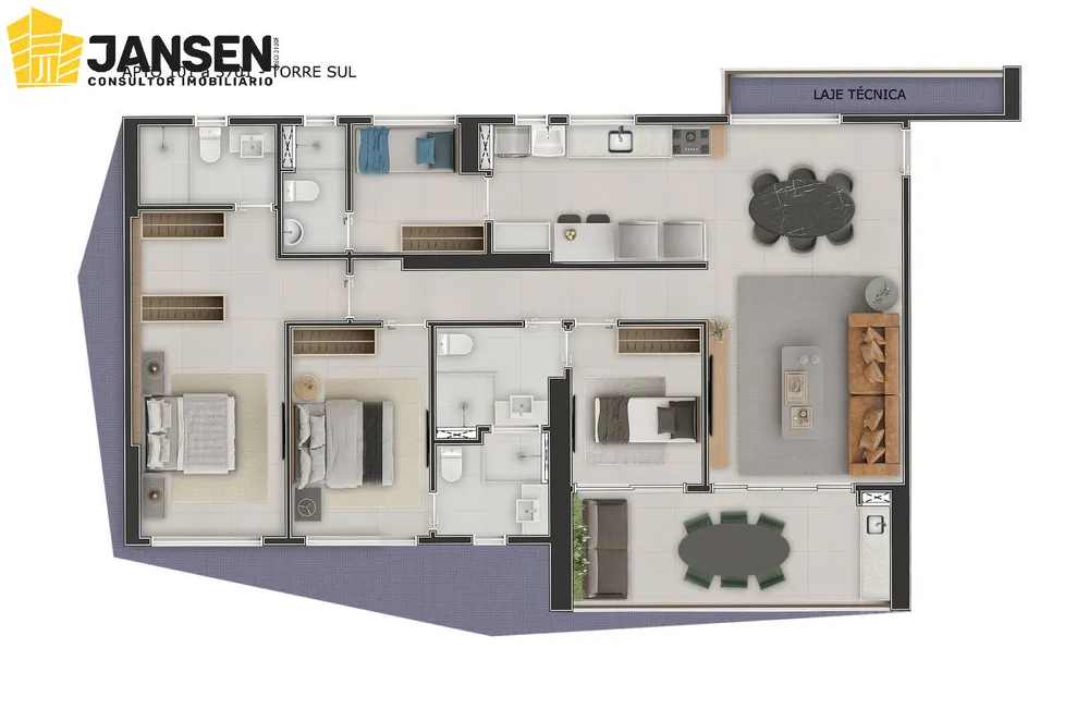 Apartamento, 3 quartos, 122 m² - Foto 13