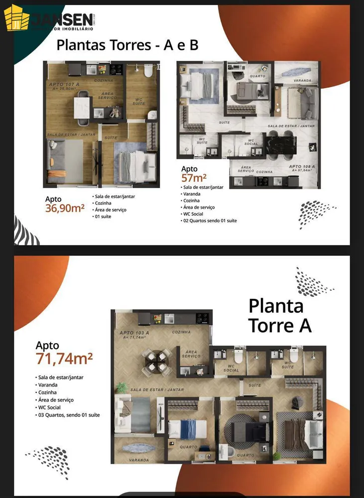 Apartamento, 2 quartos, 58 m² - Foto 16
