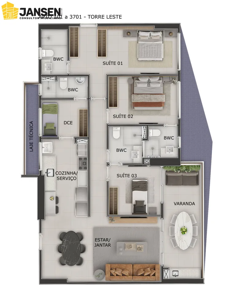 Apartamento, 3 quartos, 101 m² - Foto 15