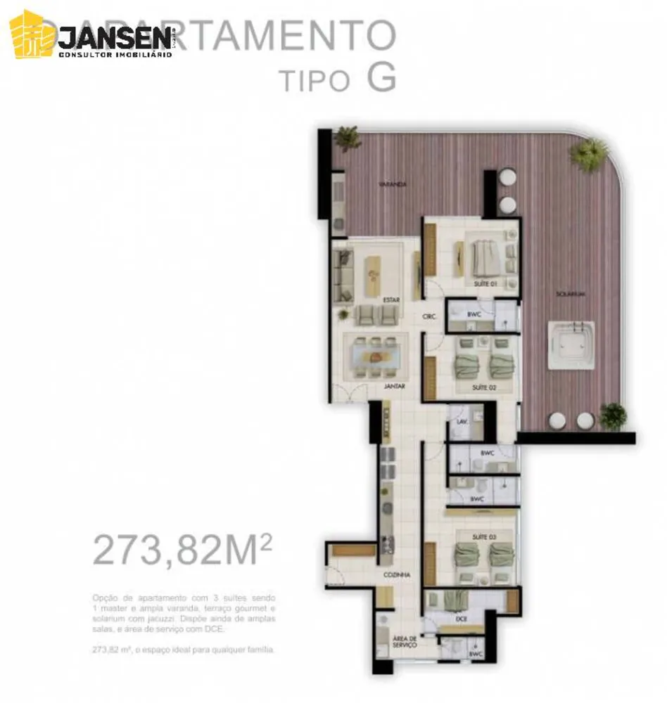 Apartamento, 4 quartos, 190 m² - Foto 16