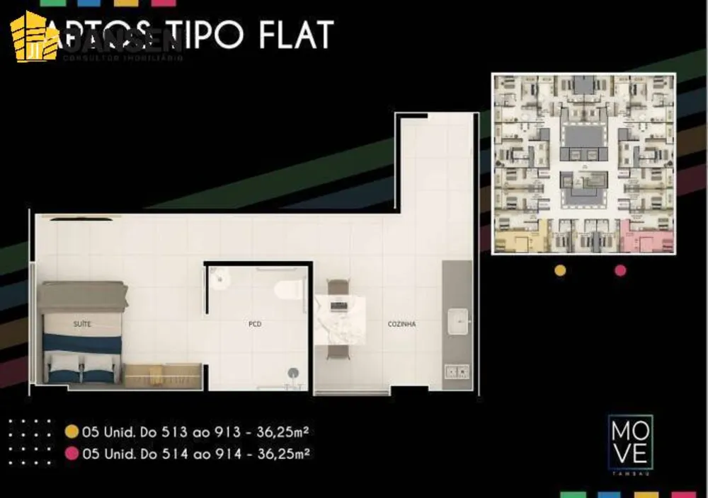 Apartamento, 2 quartos, 49 m² - Foto 1