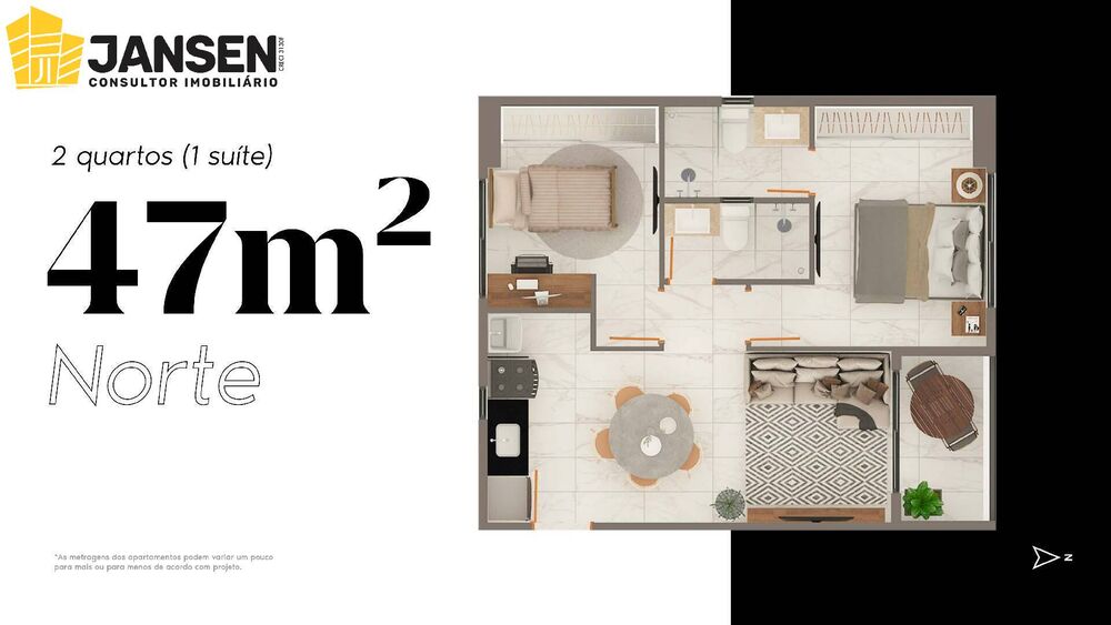 Apartamento à venda com 3 quartos, 78m² - Foto 4