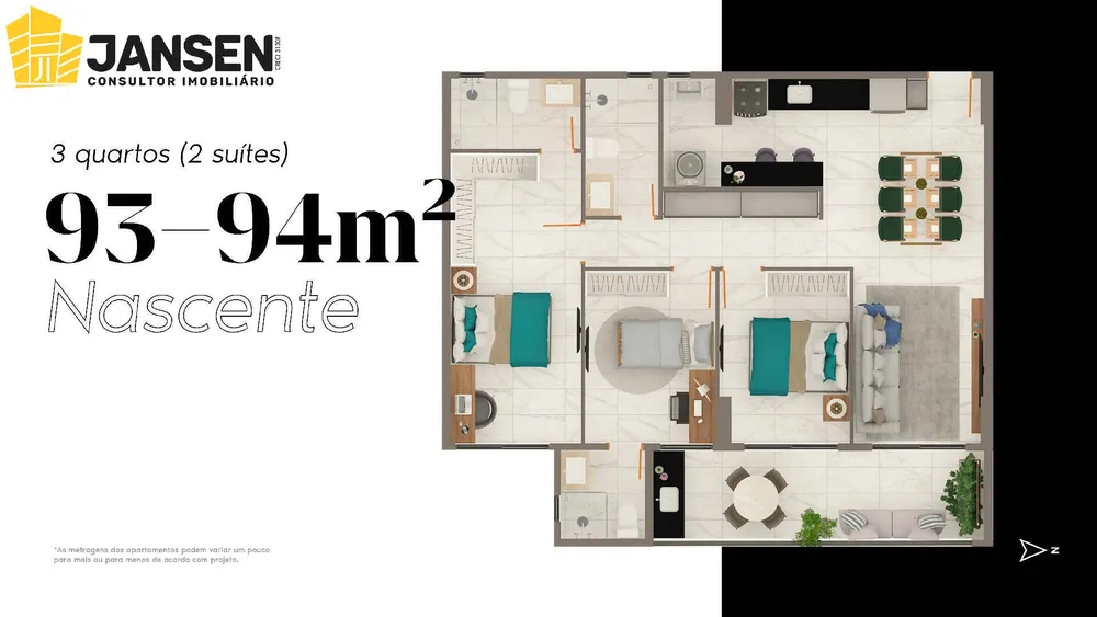 Apartamento, 3 quartos, 95 m² - Foto 13