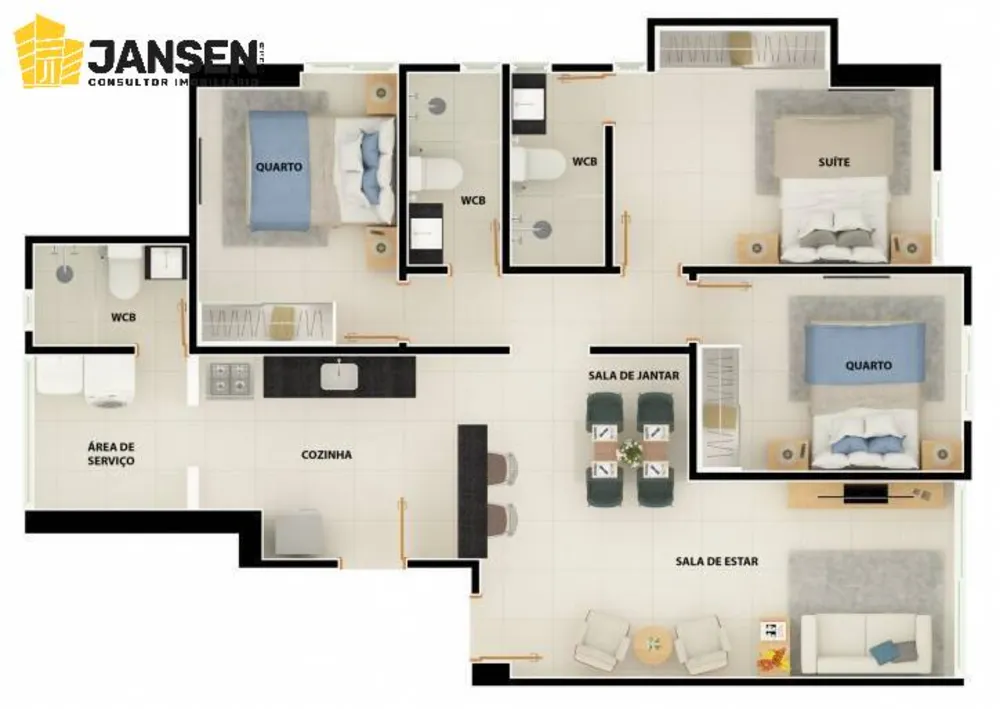 Apartamento, 3 quartos, 248 m² - Foto 11