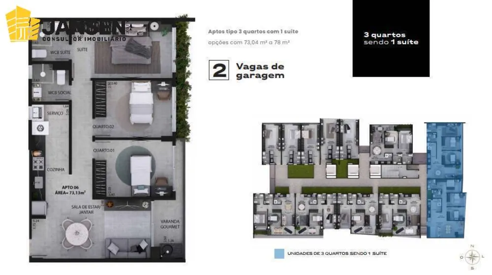 Apartamento, 2 quartos, 61 m² - Foto 15