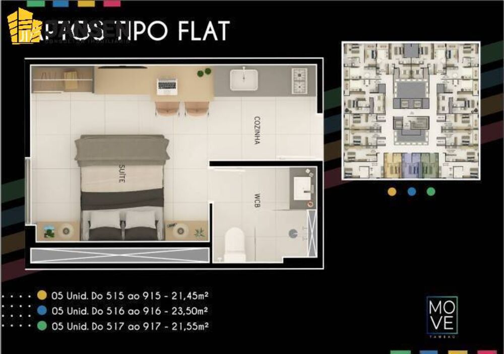 Apartamento à venda com 2 quartos, 65m² - Foto 19