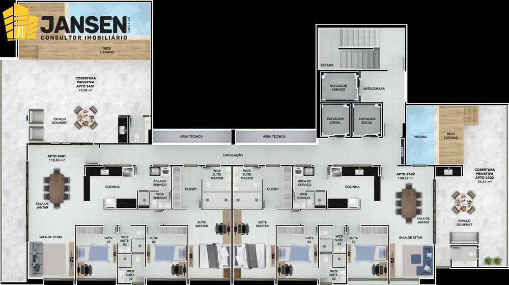 Apartamento, 3 quartos, 76 m² - Foto 9