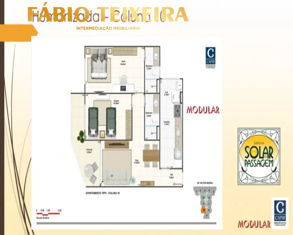 Apartamento, 2 quartos, 100 m² - Foto 14