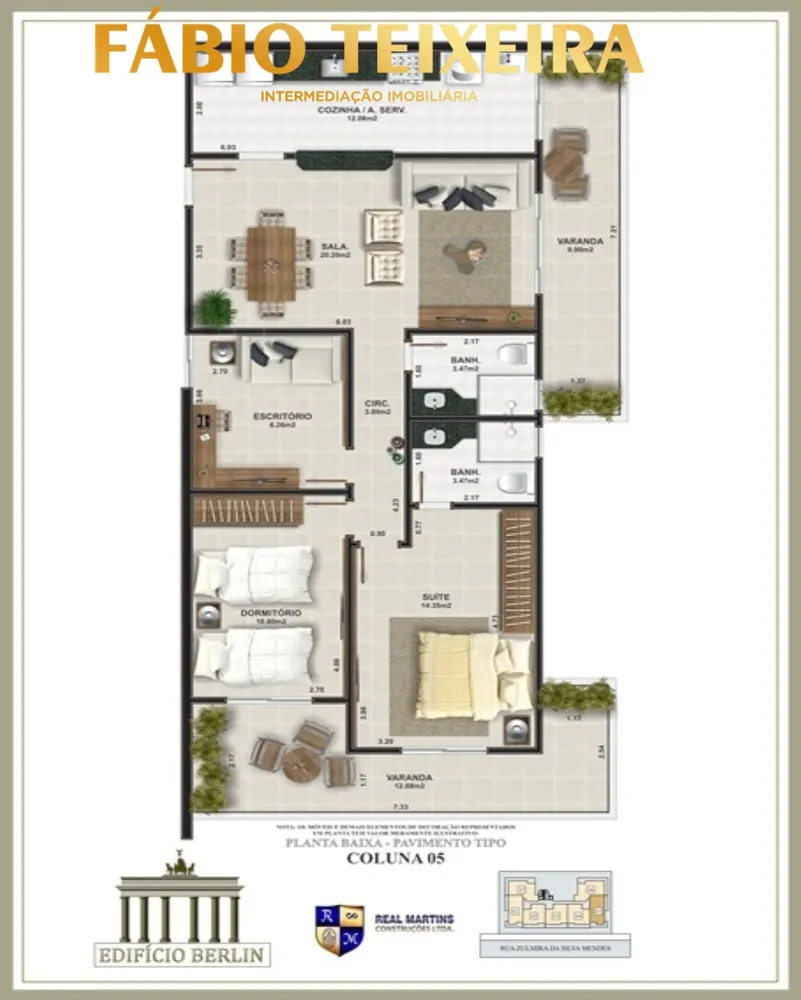 Apartamento, 2 quartos, 90 m² - Foto 6