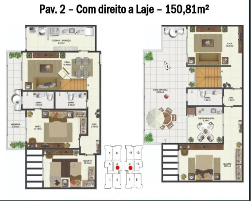 Apartamento, 1 quarto, 53 m² - Foto 15