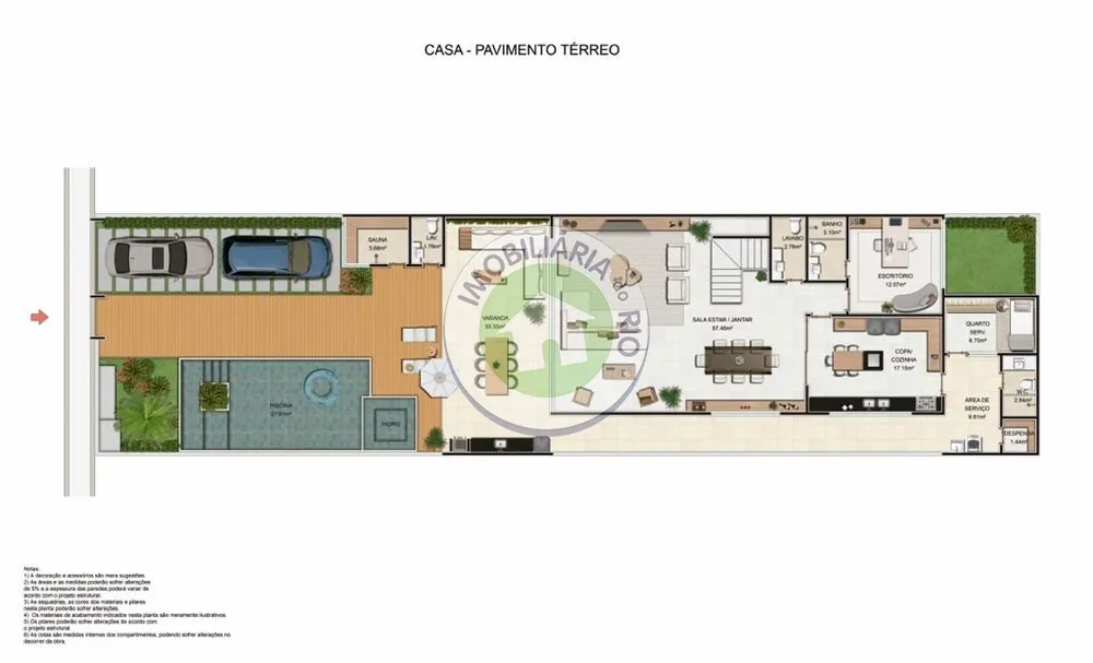 Casa, 4 quartos, 315 m² - Foto 2
