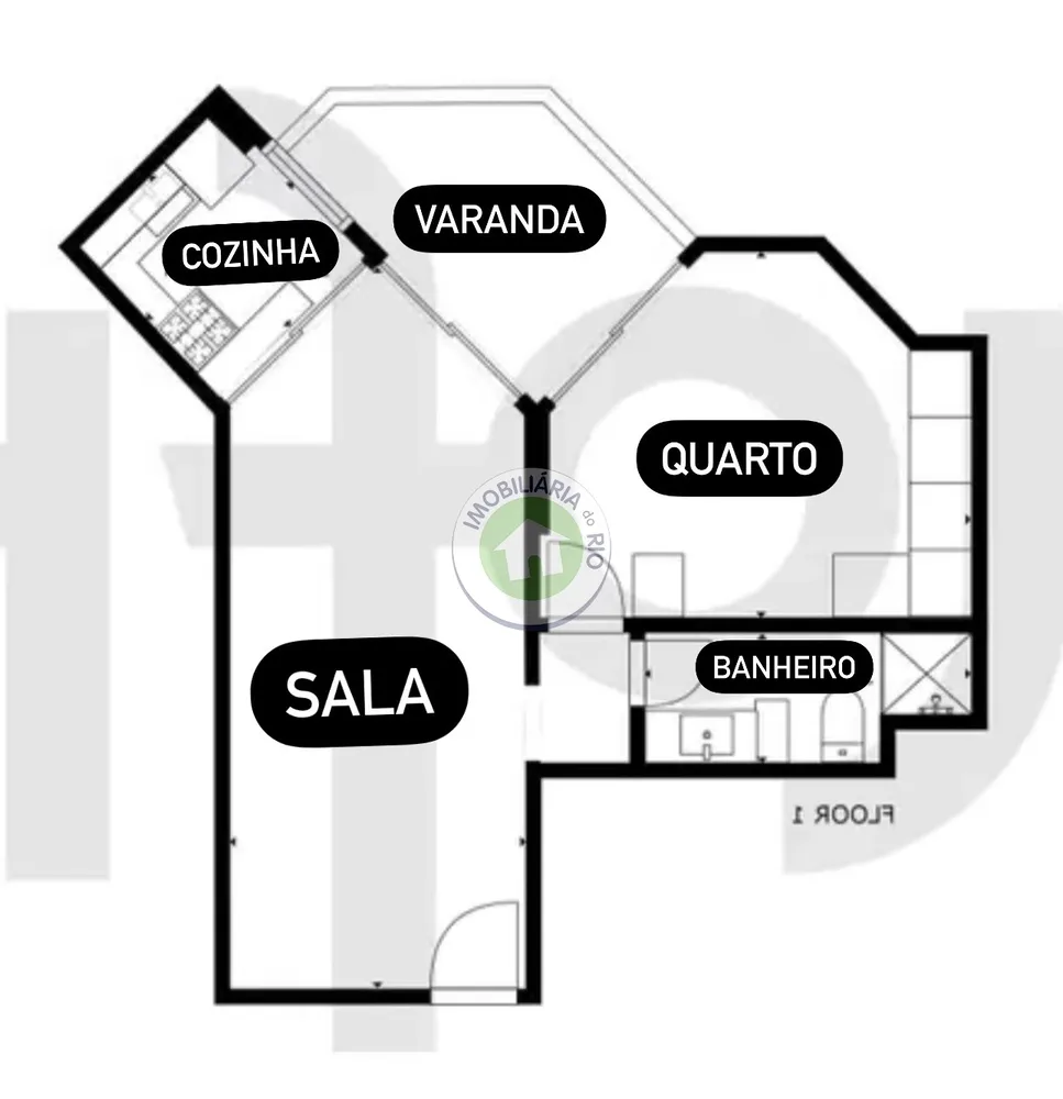 Apartamento, 1 quarto, 50 m² - Foto 12