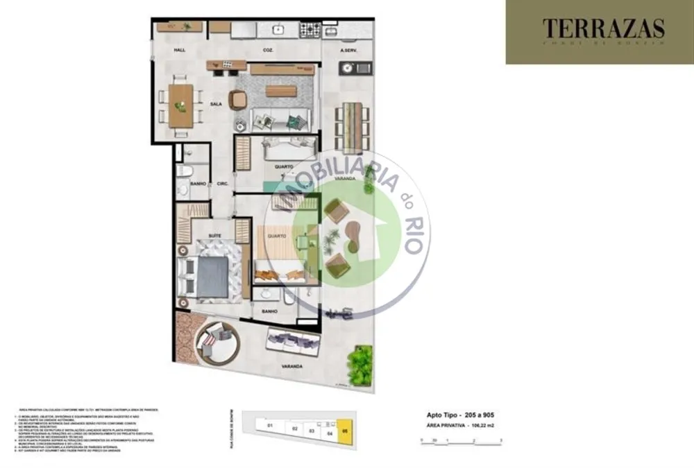 Apartamento, 3 quartos, 106 m² - Foto 23