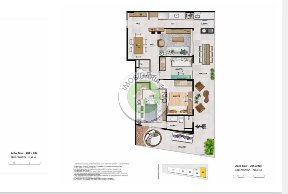 Apartamento, 3 quartos, 106 m² - Foto 31