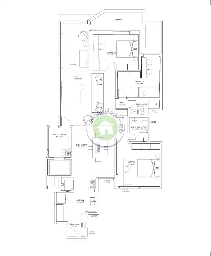 Apartamento, 3 quartos, 135 m² - Foto 11