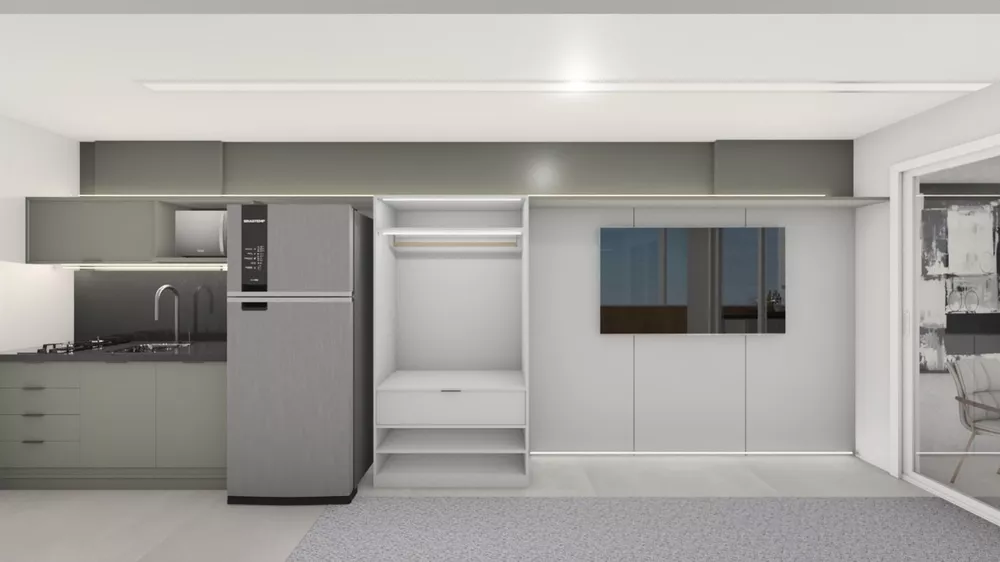 Flat/Apart Hotel, 1 quarto, 24 m² - Foto 2