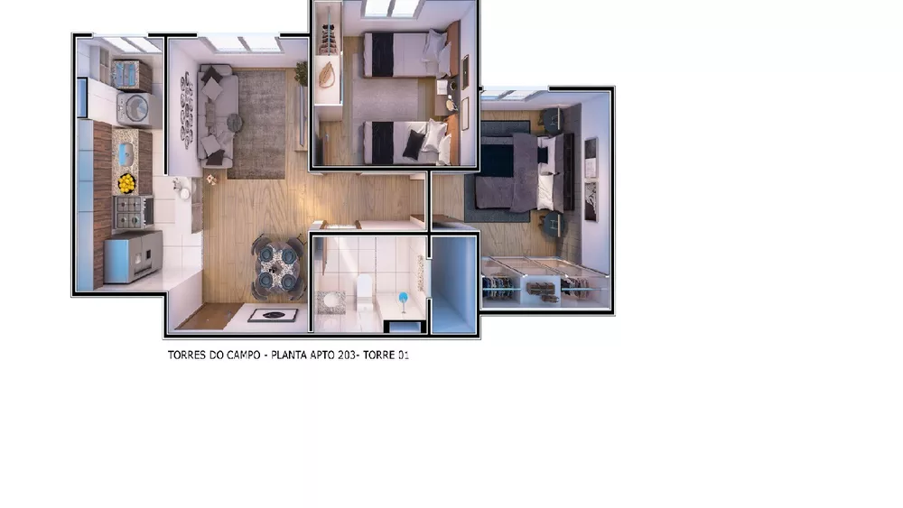 Apartamento, 2 quartos, 64 m² - Foto 8