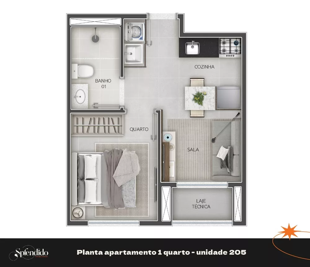Apartamento, 2 quartos, 58 m² - Foto 7