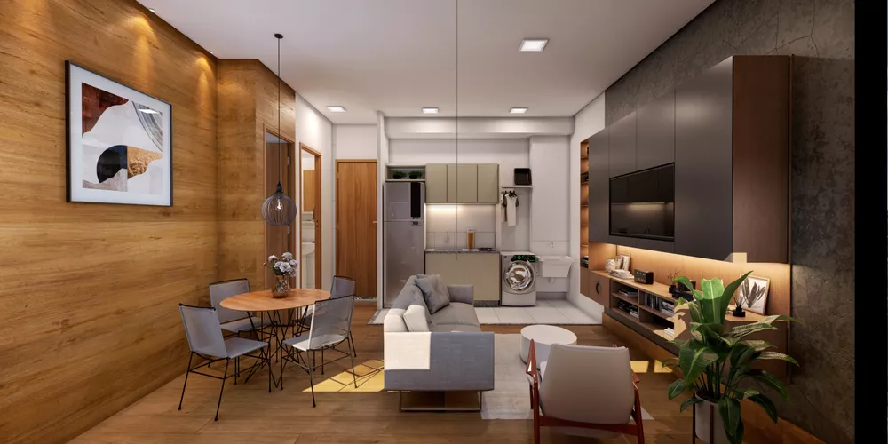 Apartamento, 2 quartos, 40 m² - Foto 3