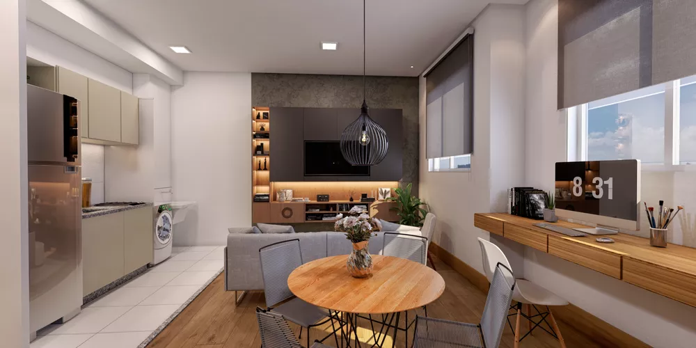 Apartamento, 2 quartos, 40 m² - Foto 2