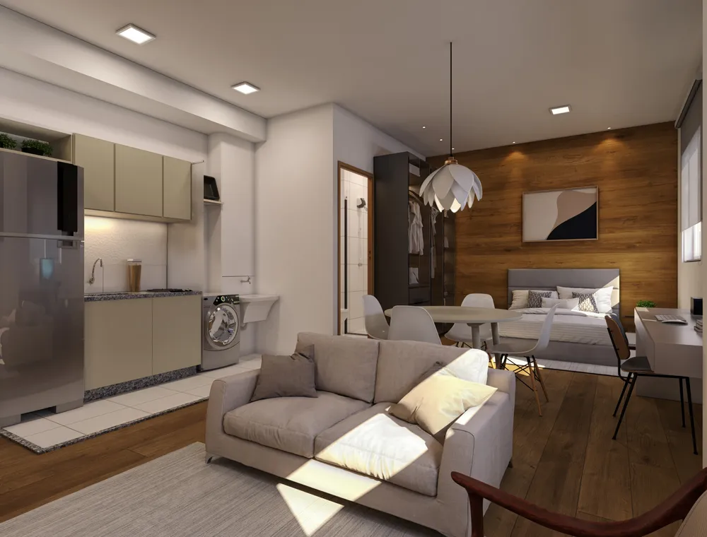Apartamento, 2 quartos, 40 m² - Foto 4