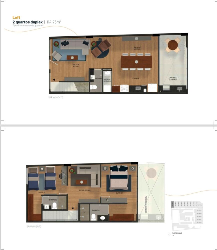 Apartamento, 2 quartos, 114 m² - Foto 9