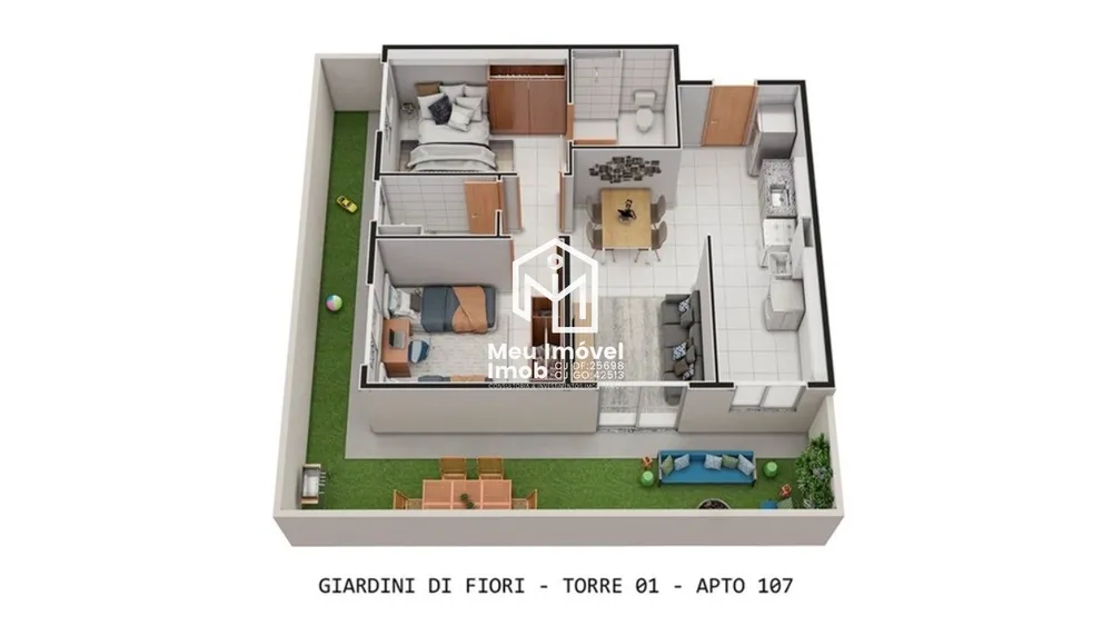 Apartamento, 2 quartos, 53 m² - Foto 8