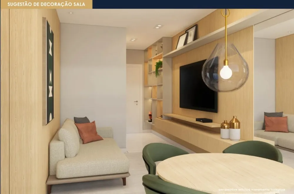 Apartamento, 2 quartos, 51 m² - Foto 1