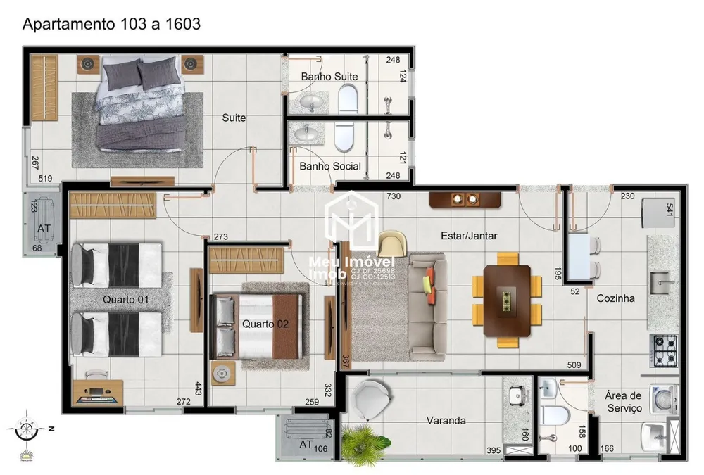 Apartamento, 3 quartos, 90 m² - Foto 6