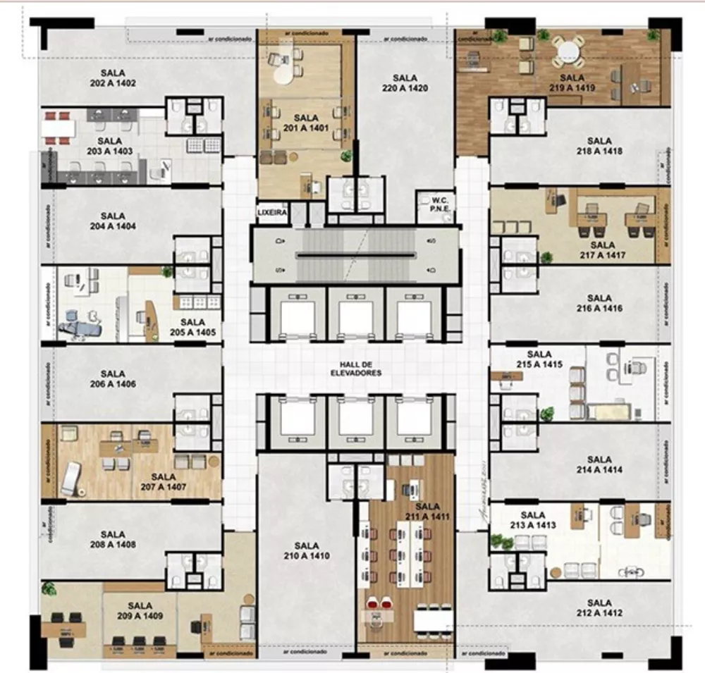 Sala-Conjunto, 44 m² - Foto 3