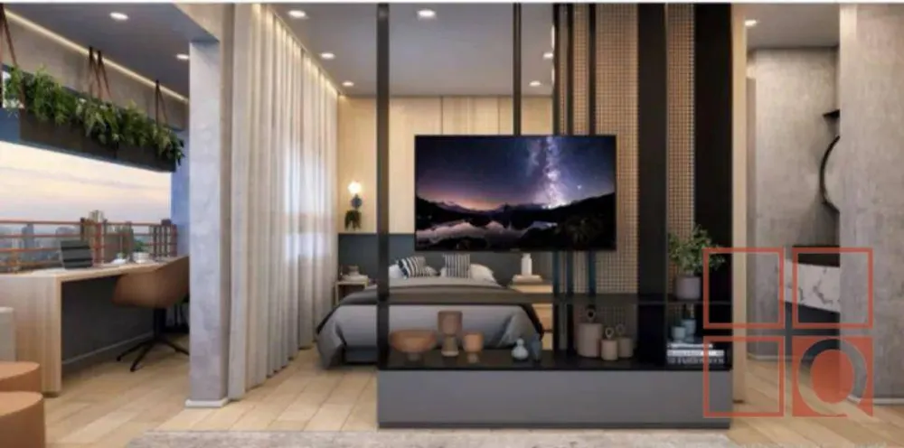 Apartamento, 1 quarto, 37 m² - Foto 1